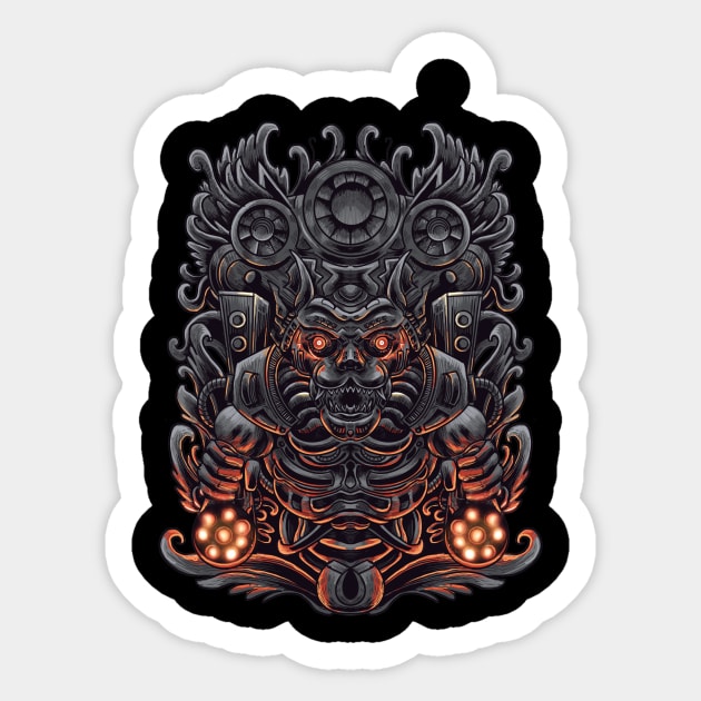 Mechalibur Sticker by Darrels.std